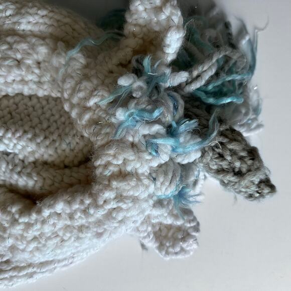 Unicorn Hat Scarf Crochet Knitted Woolen Caps Cute Earflap Hood Scarves … - Picture 4 of 5